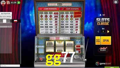 Descubra o Mundo do Cassino Online com gg77